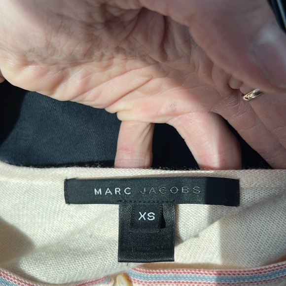 Marc Jacobs 2000s cream knit henley sweater - Picture 6 of 6